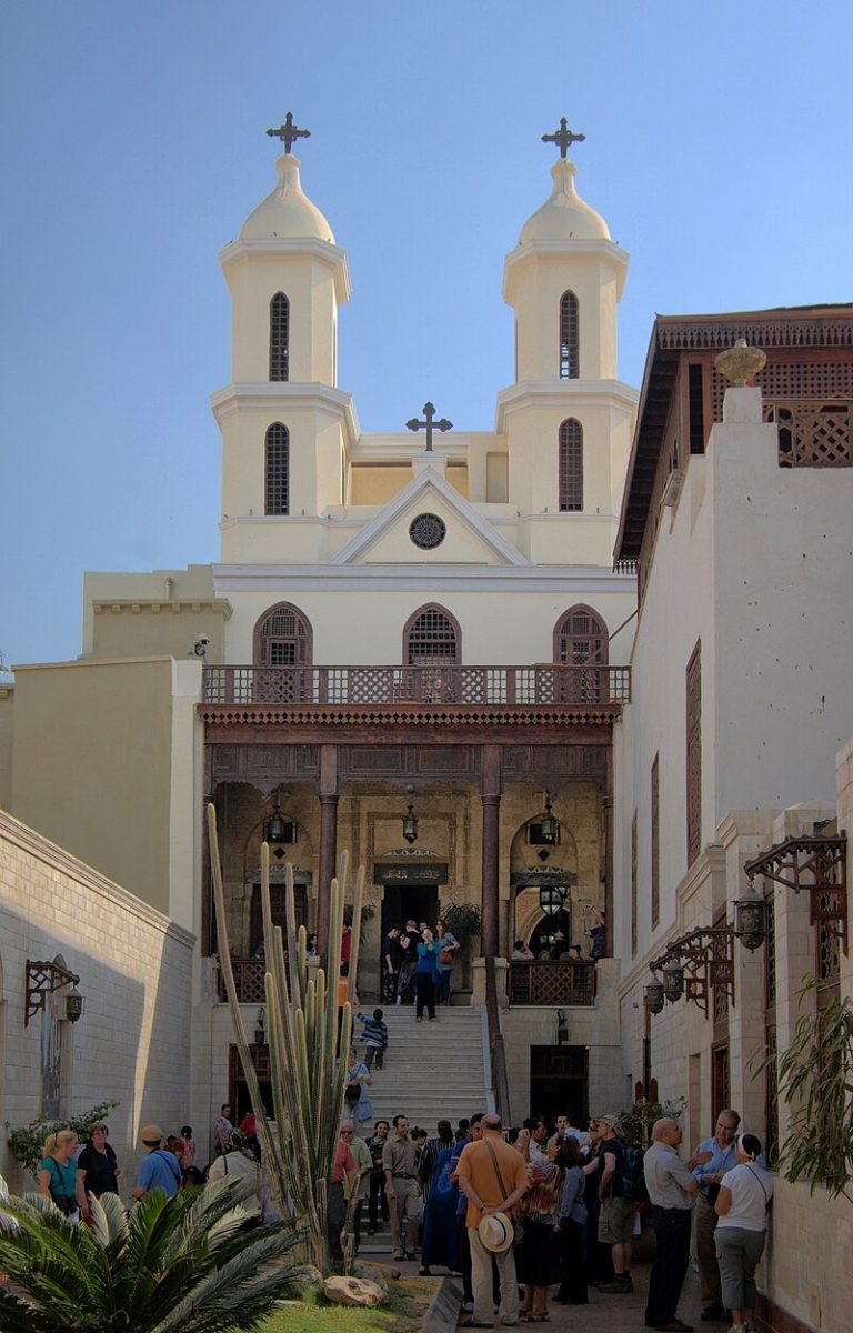 Kairo_Hanging_Church_BW_1